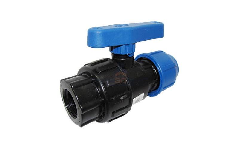 Кран шаровой с переходом на внутреннюю резьбу ДЖИЛЕКС - 20 x 1/2