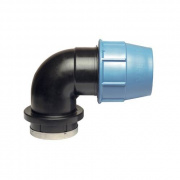 Переход на внутреннюю резьбу угловой UNIDELTA 1009 - 50 x 2" (винтовой, для труб ПНД)