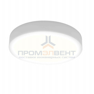 06-39 Светодиодная панель накладная круглая 220В, 18Вт, CRI:80Ra, 1440Лм, Ф 170 мм,  алюминиевый корпус, изолированный драйвер, 2700К