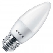 Лампа светодиодная свеча Philips ESS LEDCandle B38 6.5W (75W) 2700K 220V E27 FR 650lm