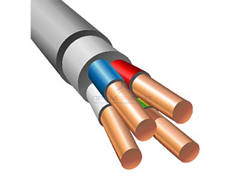 Кабель силовой NYM 4х1,5 0,66кВ ГОСТ 31996 (Электрокабель НН)